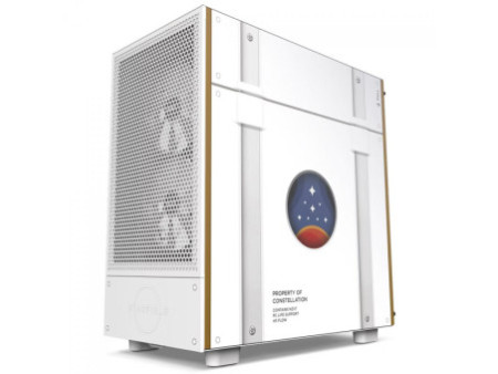 Gabinete Gamer NZXT H5 Flow RGB, Mid Tower, Vidro Temperado, EATX, Sem Fonte, Com 4 Fans, Branco, CC-H52FW-R1