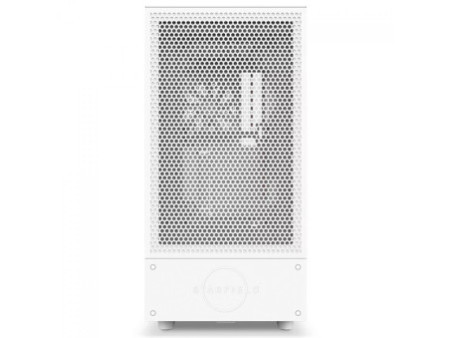 Gabinete Gamer NZXT H5 Flow RGB, Mid Tower, Vidro Temperado, EATX, Sem Fonte, Com 4 Fans, Branco, CC-H52FW-R1