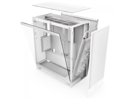 Gabinete Gamer NZXT Rivais H510i, Mid Tower, Vidro Temperado, Sem Fonte, Com 2 Fans, Preto e Amarelo, CA-H510I-MH-RV