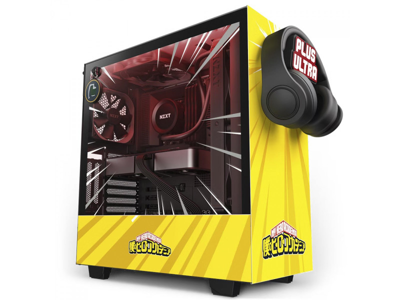 Gabinete Gamer NZXT H7 Flow RGB, Mid Tower, Vidro Temperado, E-ATX, Sem Fonte, Com 3 Fans, Preto, CM-H72FB-R1