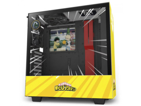 Gabinete Gamer NZXT H7 Flow RGB, Mid Tower, Vidro Temperado, E-ATX, Sem Fonte, Com 3 Fans, Preto, CM-H72FB-R1