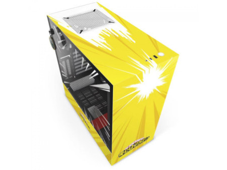 Gabinete Gamer NZXT H7 Flow RGB, Mid Tower, Vidro Temperado, E-ATX, Sem Fonte, Com 3 Fans, Preto, CM-H72FB-R1
