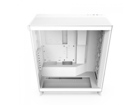 Gabinete Gamer NZXT H6 Flow RGB, Mid Tower, Vidro Temperado, White, ATX, Sem Fonte, 3 Fans, CC-H61FW-R1
