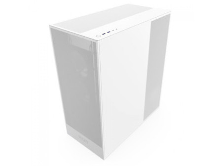 Gabinete Gamer NZXT H6 Flow RGB, Mid Tower, Vidro Temperado, White, ATX, Sem Fonte, 3 Fans, CC-H61FW-R1