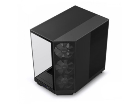 Gabinete Gamer NZXT H6 Flow, Mid Tower, Vidro Temperado, White, ATX, Sem Fonte, 3 Fans, CC-H61FW-01