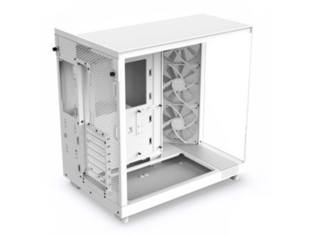 Gabinete Gamer NZXT H6 Flow, Mid Tower, Vidro Temperado, Black, ATX, Sem Fonte, 3 Fans, CC-H61FB-01