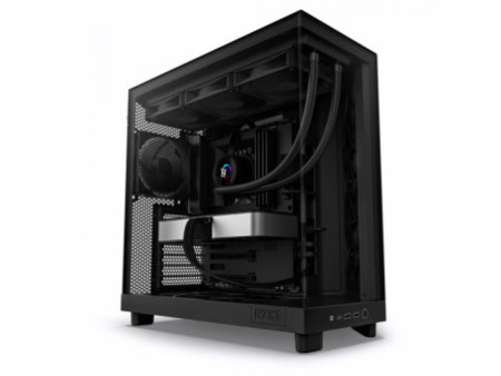 Gabinete Gamer NZXT H9 Elite, Mid Tower, Vidro Temperado, Black, ATX, Sem Fonte, Com 4 Fans, CM-H91EB-01