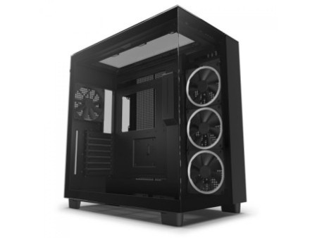 Gabinete Gamer NZXT H9 Elite, Mid Tower, Vidro Temperado, White, ATX, Sem Fonte, Com 4 Fans, CM-H91EW-01