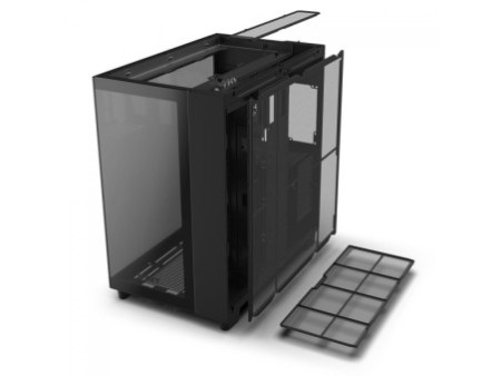 Gabinete Gamer NZXT H9 Elite, Mid Tower, Vidro Temperado, White, ATX, Sem Fonte, Com 4 Fans, CM-H91EW-01