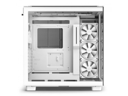 Gabinete Gamer NZXT H9 Flow, Mid Tower, Vidro Temperado, Black, ATX, Sem Fonte, Com 4 Fans, CM-H91FB-01