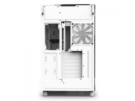 Gabinete Gamer NZXT H9 Flow, Mid Tower, Vidro Temperado, Black, ATX, Sem Fonte, Com 4 Fans, CM-H91FB-01
