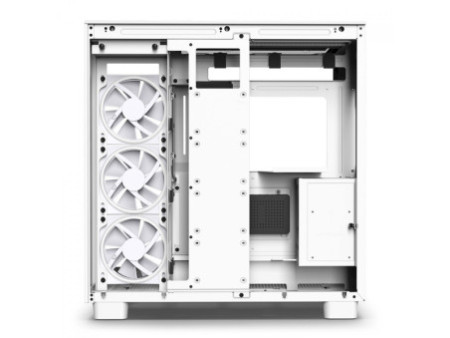 Gabinete Gamer NZXT H9 Flow, Mid Tower, Vidro Temperado, Black, ATX, Sem Fonte, Com 4 Fans, CM-H91FB-01