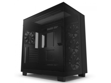 Gabinete Gamer NZXT H510i, Mid Tower, Vidro Temperado, Black, Sem Fonte, Com 2 Fans, CA-H510I-B1