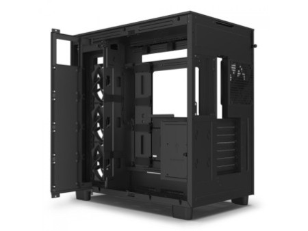 Gabinete Gamer NZXT H510i, Mid Tower, Vidro Temperado, Black, Sem Fonte, Com 2 Fans, CA-H510I-B1