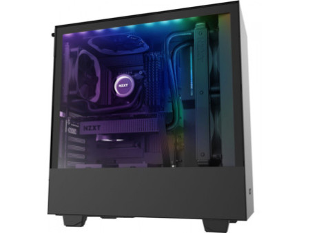 Gabinete Gamer NZXT H9 Flow, Mid Tower, Vidro Temperado, White, ATX, Sem Fonte, Com 4 Fans, CM-H91FW-01