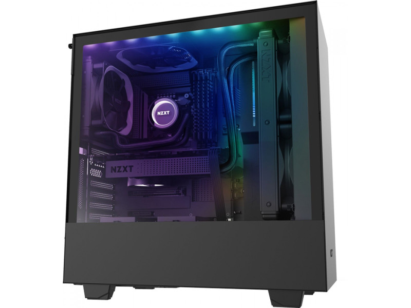 Gabinete Gamer NZXT H9 Flow, Mid Tower, Vidro Temperado, White, ATX, Sem Fonte, Com 4 Fans, CM-H91FW-01