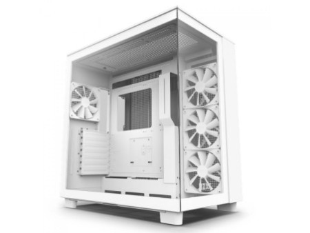 Gabinete Gamer NZXT, H710i, Mid Tower, Vidro Temperado, Black, Sem Fonte, Com 4 Fans