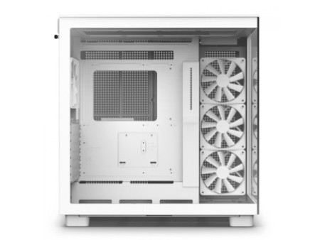 Gabinete Gamer NZXT, H710i, Mid Tower, Vidro Temperado, Black, Sem Fonte, Com 4 Fans