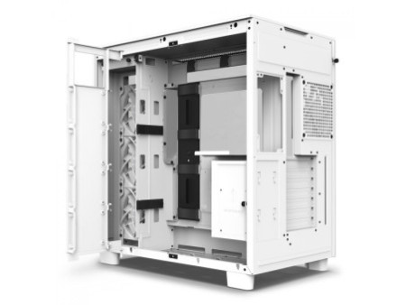 Gabinete Gamer NZXT, H710i, Mid Tower, Vidro Temperado, Black, Sem Fonte, Com 4 Fans