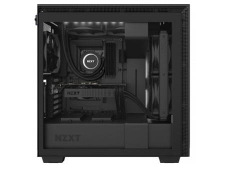Gabinete Gamer NZXT H5 Elite, Mid Tower, Vidro Temperado, ATX, White, Sem Fonte, Com 3 Fans, CC-H51EW-01