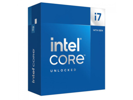 Processador Intel Core i7 14700KF, 3.4 GHz (5.6GHz Turbo), 14ª Geração, 20-Cores 28-Threads, LGA 1700, BX8071514700KF