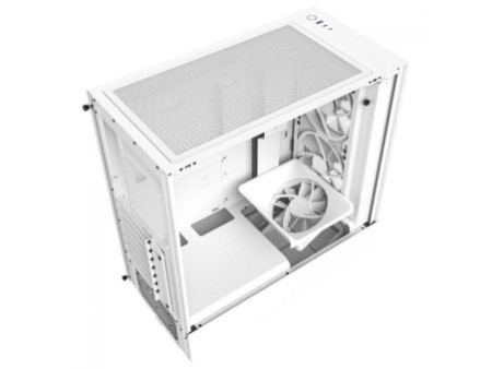 Gabinete Gamer NZXT H210i, Mini Tower, Vidro Temperado, Red, Sem Fonte, Com 2 Fans, CA-H210I-BR