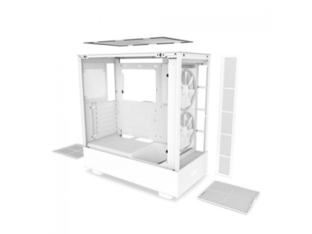 Gabinete Gamer NZXT H210i, Mini Tower, Vidro Temperado, Red, Sem Fonte, Com 2 Fans, CA-H210I-BR