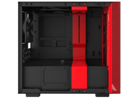 Gabinete Gamer NZXT H5 Flow, Mid Tower, Vidro Temperado, EATX, Sem Fonte, Com 2 Fans, Preto, CC-H52FB-01