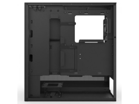 Gabinete Gamer NZXT H5 Flow RGB, Mid Tower, Vidro Temperado, EATX, Sem Fonte, Com 4 Fans, Preto, CC-H52FB-R1