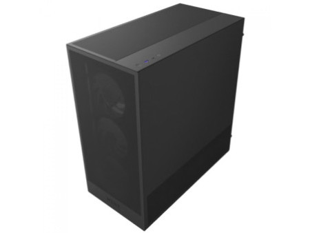 Gabinete Gamer NZXT H5 Flow, Mid Tower, Vidro Temperado, ATX, White, Sem Fonte, Com 2 Fans, CC-H51FW-01