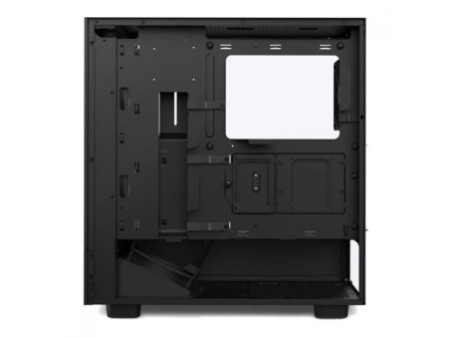Gabinete Gamer NZXT H5 Flow, Mid Tower, Vidro Temperado, ATX, Black, Sem Fonte, Com 2 Fans, CC-H51FB-01