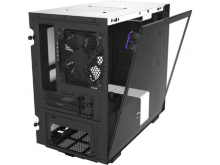Gabinete Gamer NZXT H7 Flow, Mid Tower, Vidro Temperado, E-ATX, Preto, Sem Fonte, Com 3 Fans, CM-H72FB-01