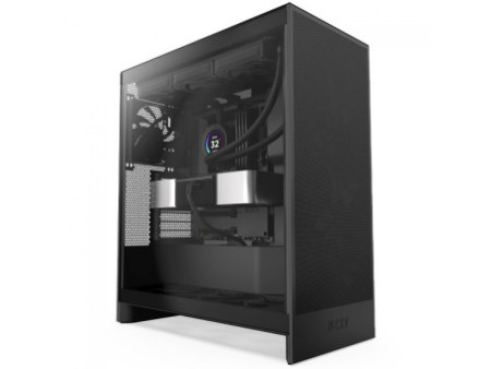 Gabinete Gamer NZXT H7 Elite, Mid Tower, Vidro Temperado, ATX, Black, Sem Fonte, Com 4 Fans, CM-H71EB-02