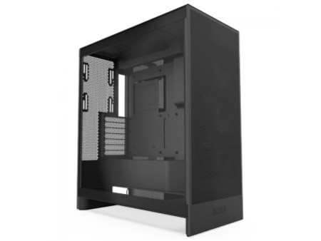 Gabinete Gamer NZXT H7 Elite, Mid Tower, Vidro Temperado, ATX, Black, Sem Fonte, Com 4 Fans, CM-H71EB-02