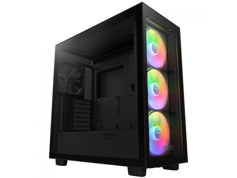 Gabinete Gamer NZXT H7 Elite Mid Tower, Vidro Temperado, White, ATX, Sem Fonte, 4 Fans, CM-H71EW-02