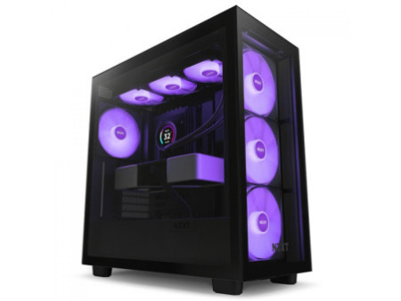 Gabinete Gamer NZXT H7 Elite Mid Tower, Vidro Temperado, White, ATX, Sem Fonte, 4 Fans, CM-H71EW-02