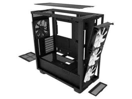 Gabinete Gamer NZXT H7 Elite Mid Tower, Vidro Temperado, White, ATX, Sem Fonte, 4 Fans, CM-H71EW-02