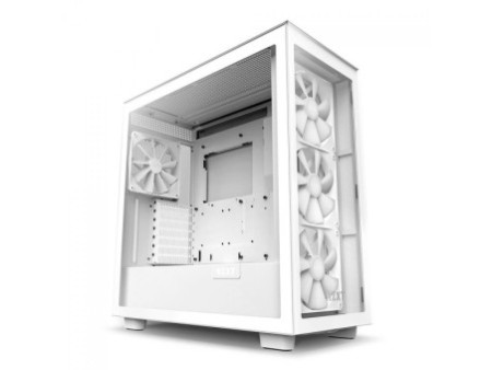 Gabinete Gamer NZXT H5 Elite, Mid Tower, Vidro Temperado, ATX, Black, Sem Fonte, Com 3 Fans, CC-H51EB-01