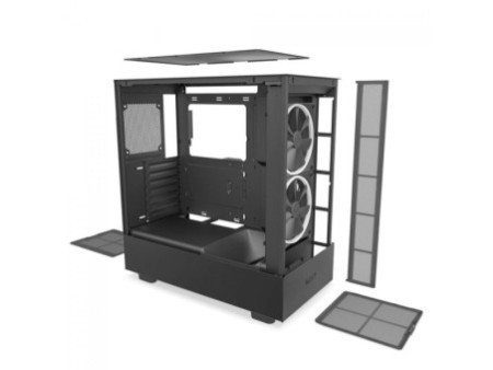 Gabinete Gamer NZXT H7 Elite Mid Tower, Vidro Temperado, White, ATX, Sem Fonte, 4 Fans, CM-H71EW-01