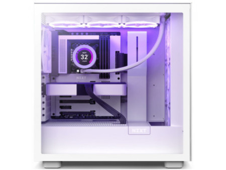 Gabinete Gamer NZXT H7 Flow Mid Tower, Vidro Temperado, Black, ATX, Sem Fonte, 2 Fans, CM-H71FB-01