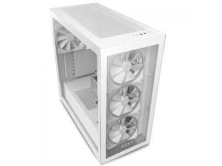 Gabinete Gamer NZXT H7 Flow Mid Tower, Vidro Temperado, Black, ATX, Sem Fonte, 2 Fans, CM-H71FB-01