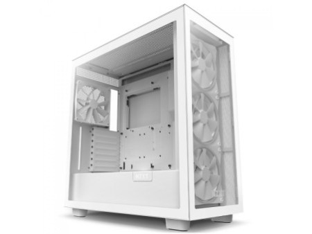 Gabinete Gamer NZXT H7 Flow Mid Tower, Vidro Temperado, Black, ATX, Sem Fonte, 2 Fans, CM-H71FB-01