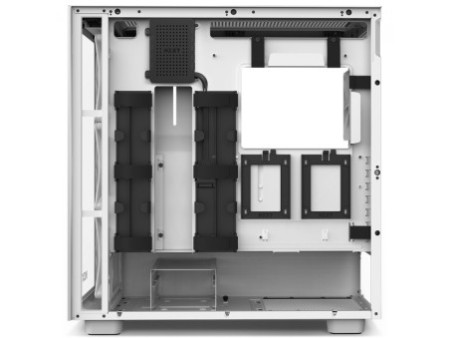 Gabinete Gamer NZXT H7 Flow Mid Tower, Vidro Temperado, Black, ATX, Sem Fonte, 2 Fans, CM-H71FB-01