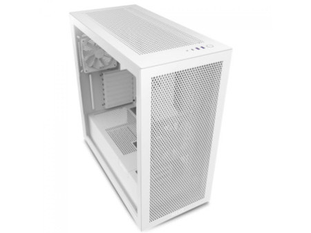 Gabinete Gamer NZXT H7 Mid Tower, Vidro Temperado, White, ATX, Sem Fonte, 2 Fans, CM-H71BW-01