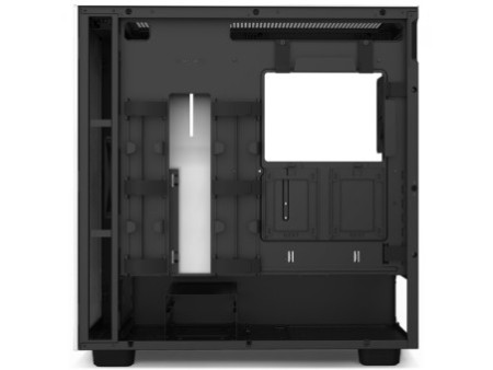 Gabinete Gamer NZXT H7 Flow Mid Tower, Vidro Temperado, White/Black, ATX, Sem Fonte, 2 Fans, CM-H71FG-01