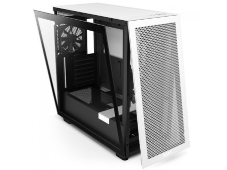 Gabinete Gamer NZXT H7 Mid Tower, Vidro Temperado, Black, ATX, Sem Fonte, 2 Fans, CM-H71BB-01