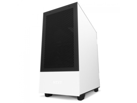 Gabinete Gamer NZXT H510 Flow, Mid Tower, Vidro Temperado, Black, ATX, Sem Fonte, Com 2 Fans, CA-H52FB-01