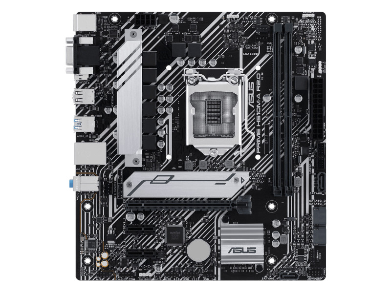 Placa Mãe ASUS PRIME H510M-A R2.0, Chipset H470, Intel LGA 1200, mATX, DDR4, 90MB1FP0-M0EAY0