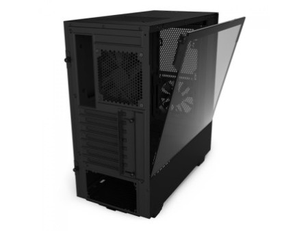 Gabinete Gamer NZXT, H710i, Mid Tower, Vidro Temperado, Red, Sem Fonte, Com 4 Fans