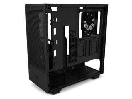 Gabinete Gamer NZXT, H710i, Mid Tower, Vidro Temperado, Red, Sem Fonte, Com 4 Fans